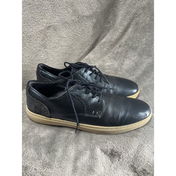 Bull Boxer Jadyn Men’s 9 Metallic Blue Leather Shoes Loafers Sneakers 43 Oxfords - Picture 3 of 13